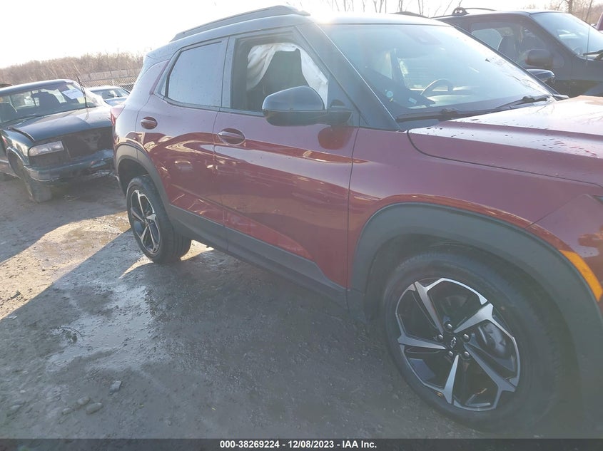 VIN KL79MTSL1NB035157 2022 CHEVROLET TRAILBLAZER RS