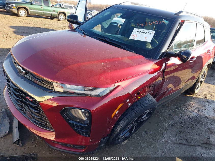 VIN KL79MTSL1NB035157 2022 CHEVROLET TRAILBLAZER RS