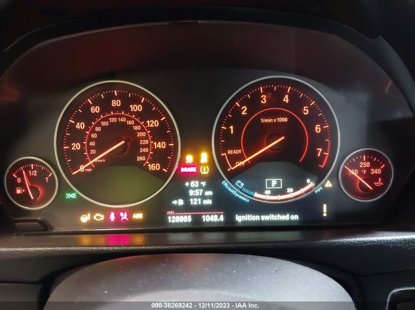 2013 BMW 3 SERIES 328I - WBA3C1G54DNR47253