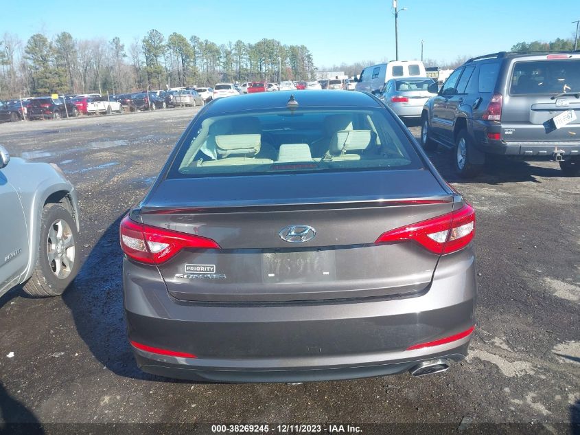 2015 HYUNDAI SONATA SE - 5NPE24AF4FH213183