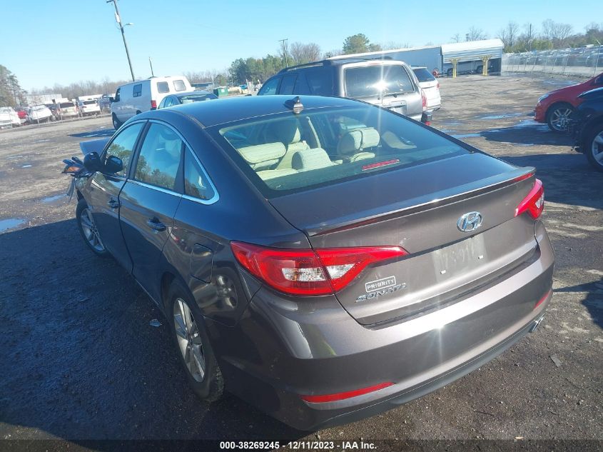 2015 HYUNDAI SONATA SE - 5NPE24AF4FH213183