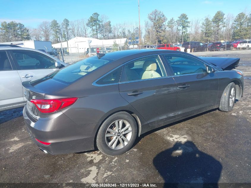 2015 HYUNDAI SONATA SE - 5NPE24AF4FH213183