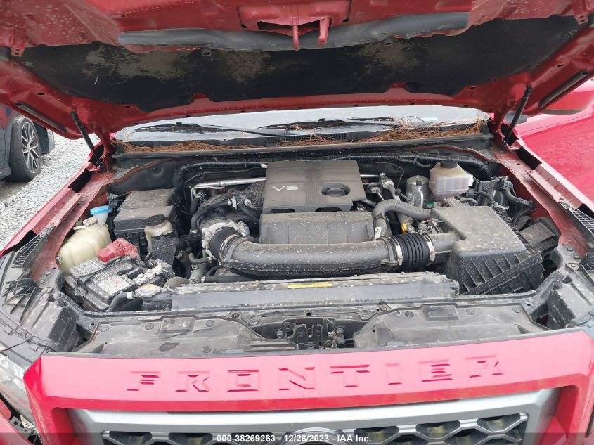2022 NISSAN FRONTIER SV - 1N6ED1EJ0NN649922