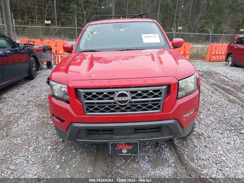 2022 NISSAN FRONTIER SV - 1N6ED1EJ0NN649922