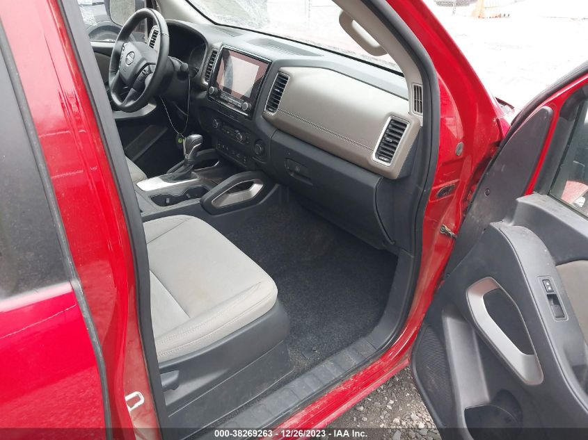 2022 NISSAN FRONTIER SV - 1N6ED1EJ0NN649922