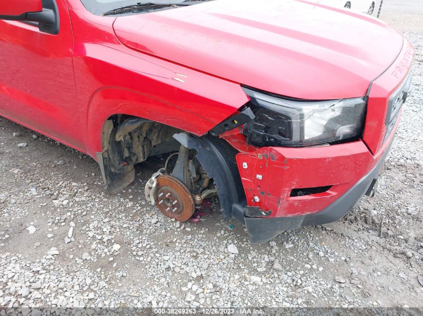 2022 NISSAN FRONTIER SV - 1N6ED1EJ0NN649922