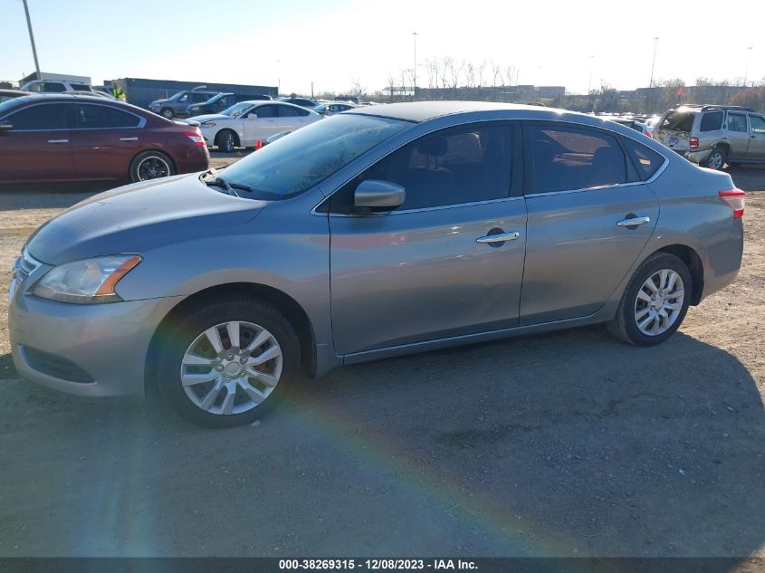 2013 NISSAN SENTRA S/SV/SR/SL - 3N1AB7AP9DL793068