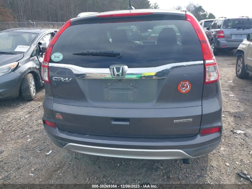 2015 HONDA CR-V TOURING - 5J6RM3H96FL016334