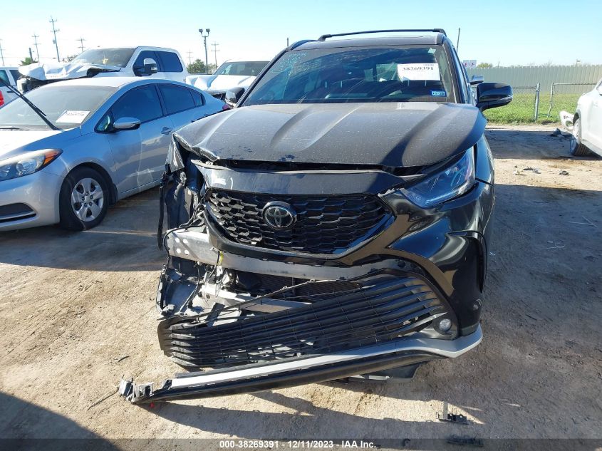 2022 TOYOTA HIGHLANDER XSE - 5TDLZRAH1NS094647