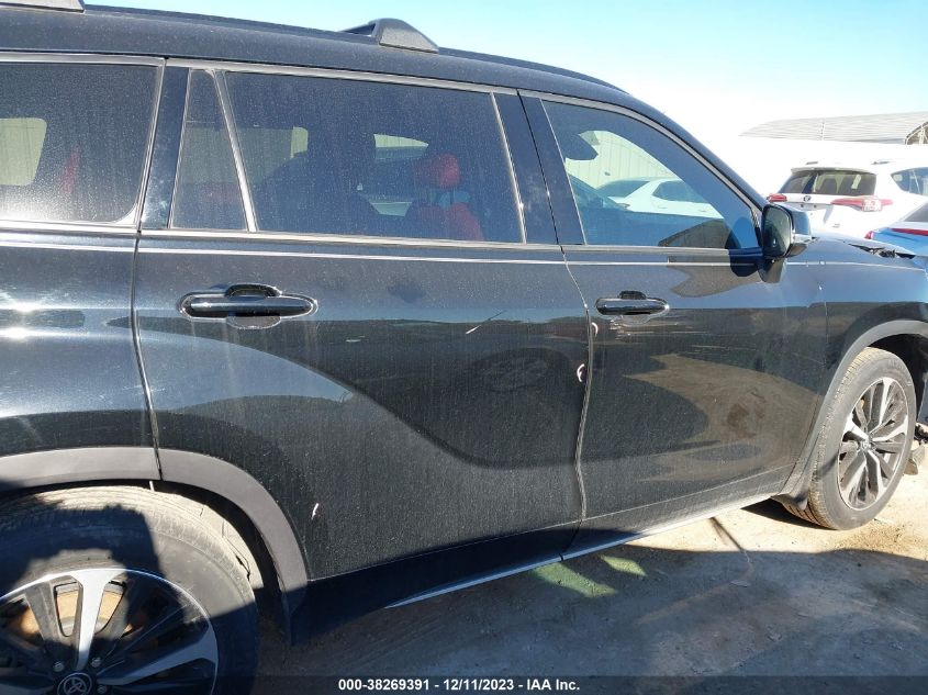 2022 TOYOTA HIGHLANDER XSE - 5TDLZRAH1NS094647