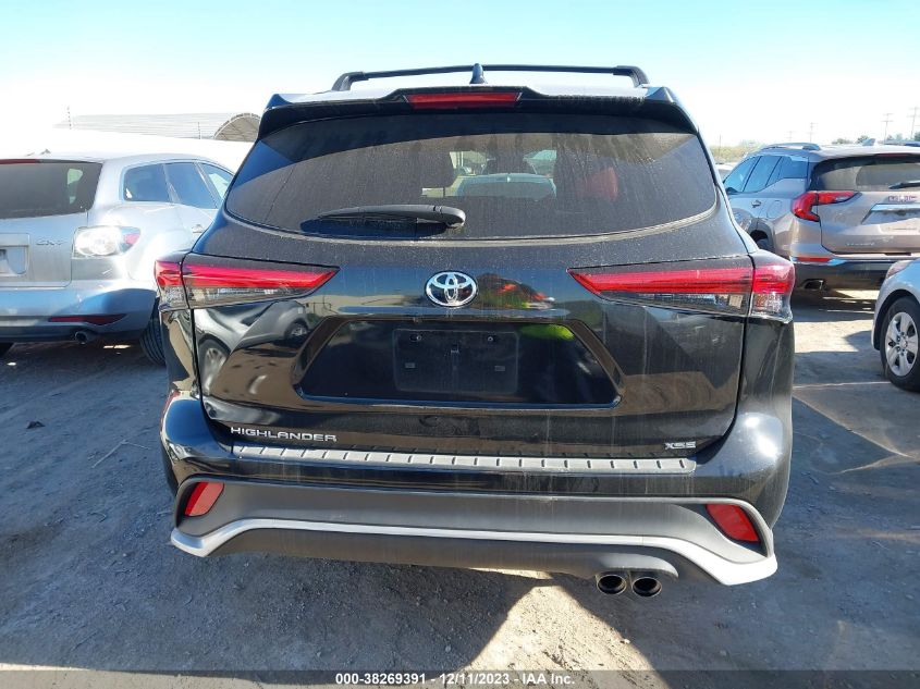 2022 TOYOTA HIGHLANDER XSE - 5TDLZRAH1NS094647