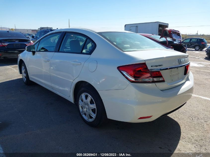 2014 HONDA CIVIC LX - 19XFB2F54EE227645