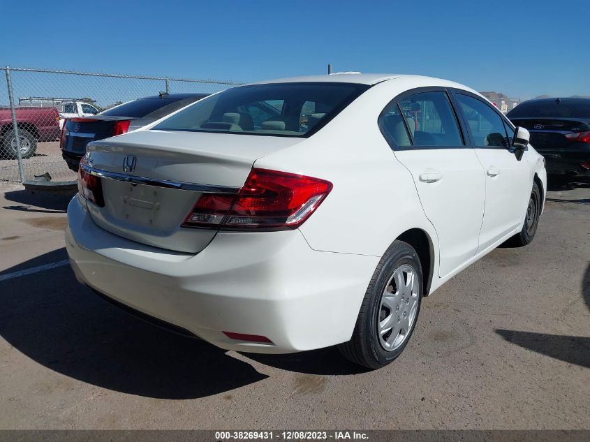 2014 HONDA CIVIC LX - 19XFB2F54EE227645