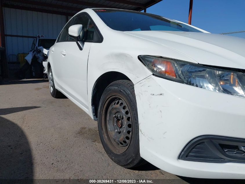 2014 HONDA CIVIC LX - 19XFB2F54EE227645