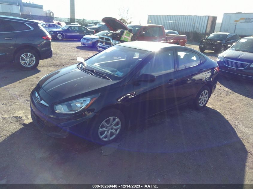 2014 HYUNDAI ACCENT GLS - KMHCT4AE6EU778160