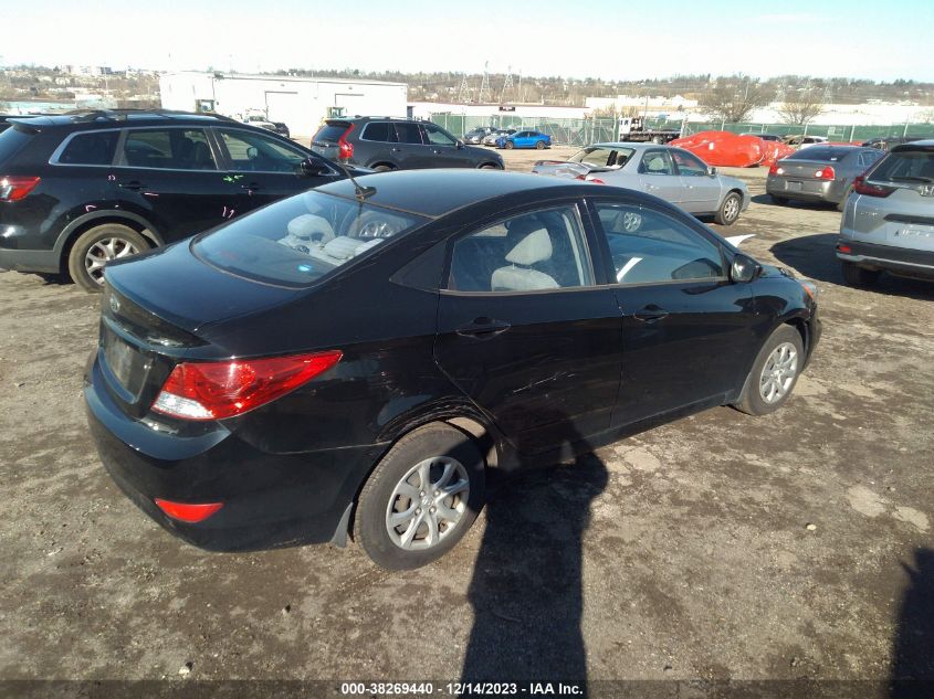 2014 HYUNDAI ACCENT GLS - KMHCT4AE6EU778160