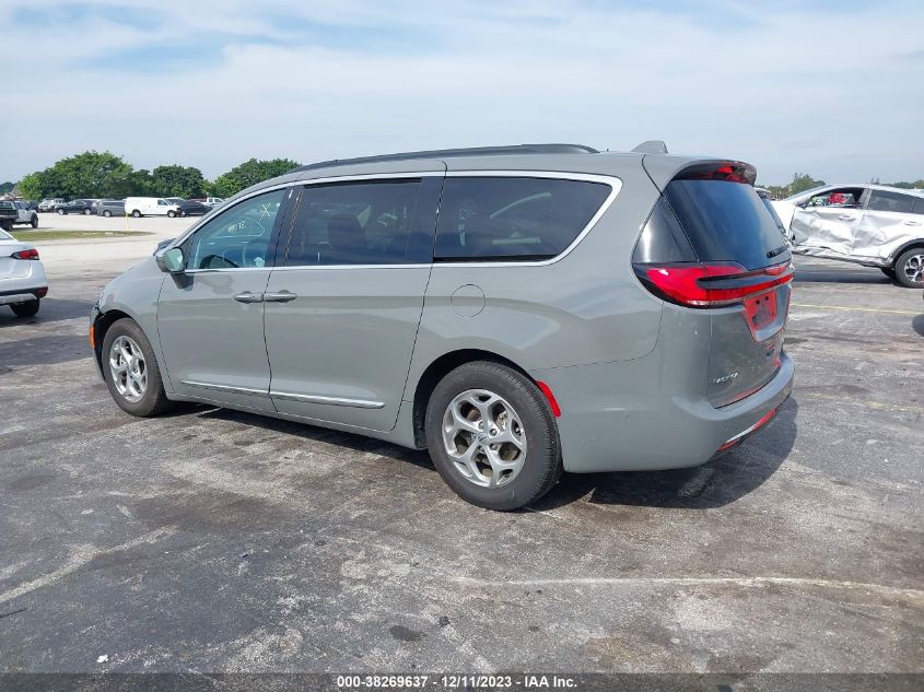 VIN 2C4RC1GG2NR177153 2022 CHRYSLER PACIFICA LIMITED
