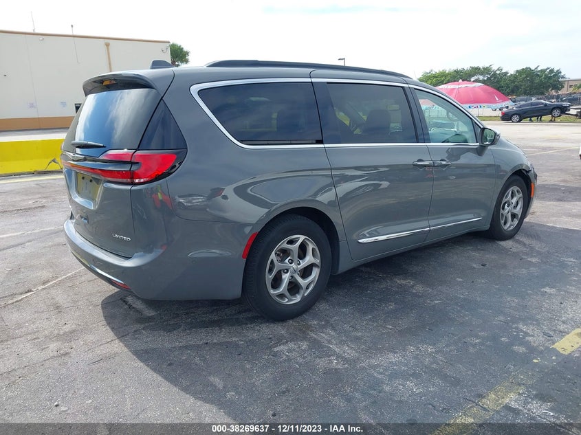 VIN 2C4RC1GG2NR177153 2022 CHRYSLER PACIFICA LIMITED