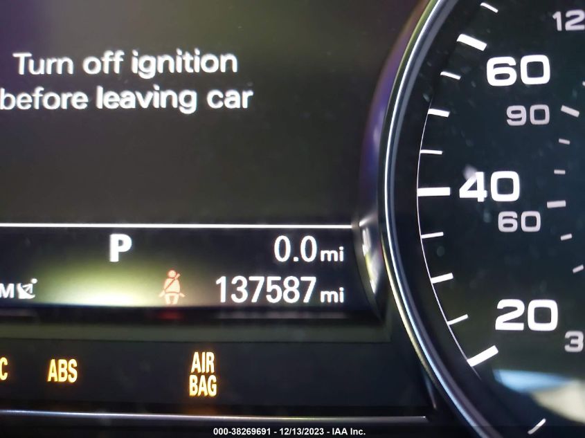 2013 AUDI A8 L 4.0T - WAUR2AFD7DN014940
