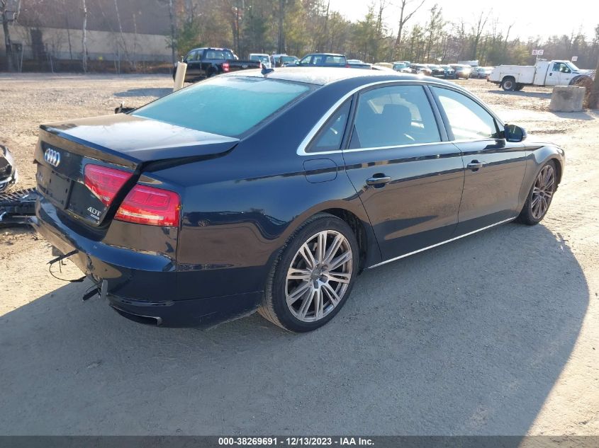 2013 AUDI A8 L 4.0T - WAUR2AFD7DN014940