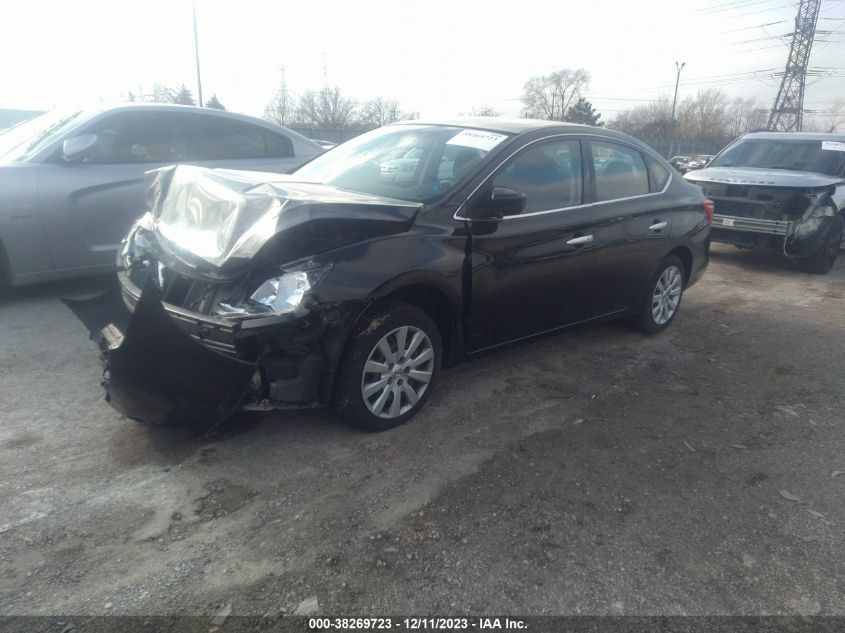 VIN 3N1AB7AP0HL705255 2017 NISSAN SENTRA SV