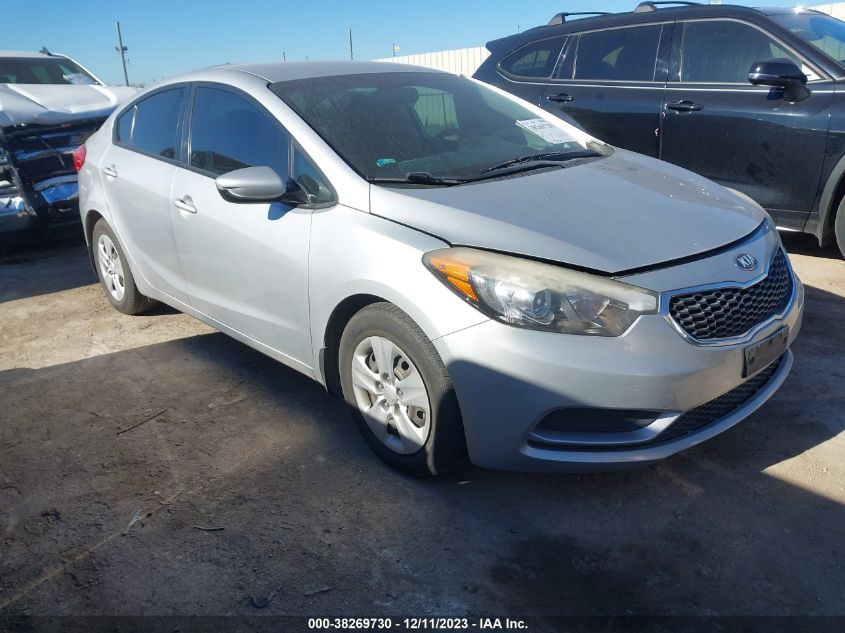 2016 KIA FORTE LX - KNAFK4A6XG5554526