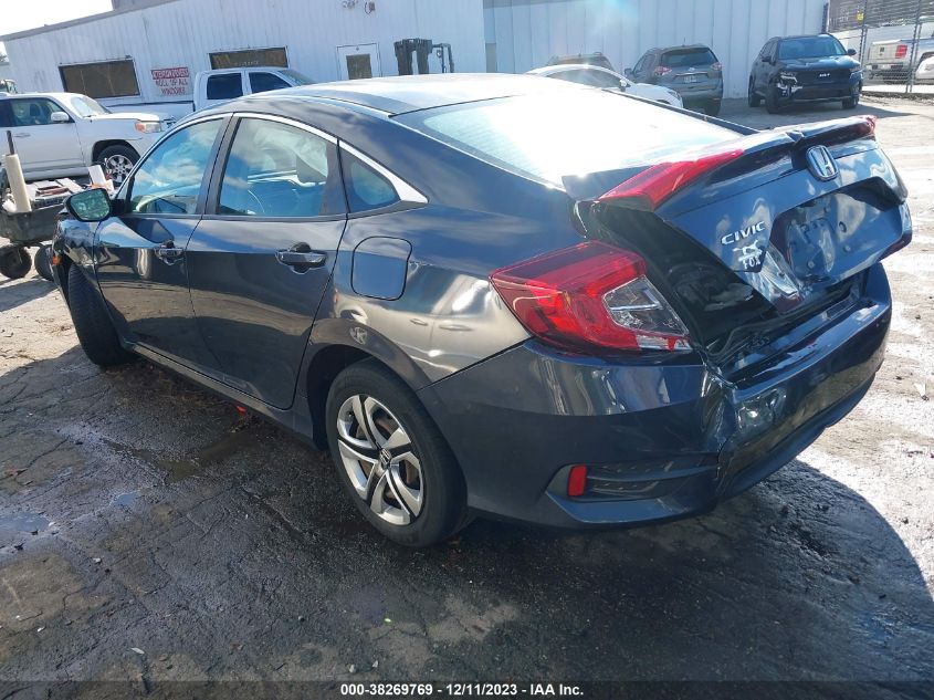 2018 HONDA CIVIC LX - 2HGFC2F55JH602777