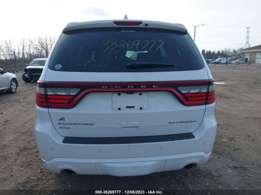 2017 DODGE DURANGO CITADEL - 1C4RDJEG2HC931133