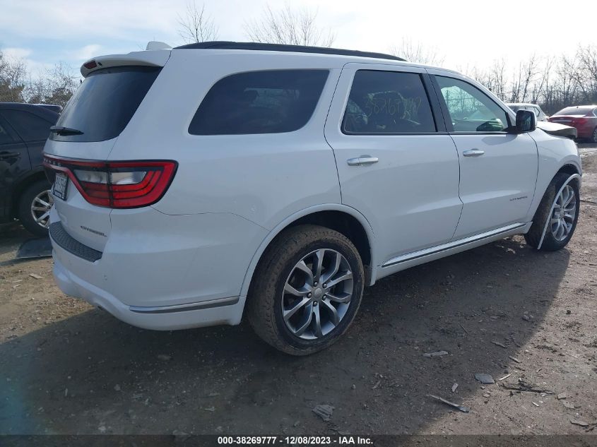 2017 DODGE DURANGO CITADEL - 1C4RDJEG2HC931133
