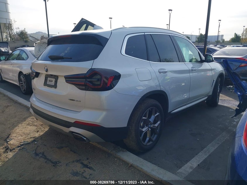 VIN 5UX43DP08N9J20183 2022 BMW X3 SDRIVE30I
