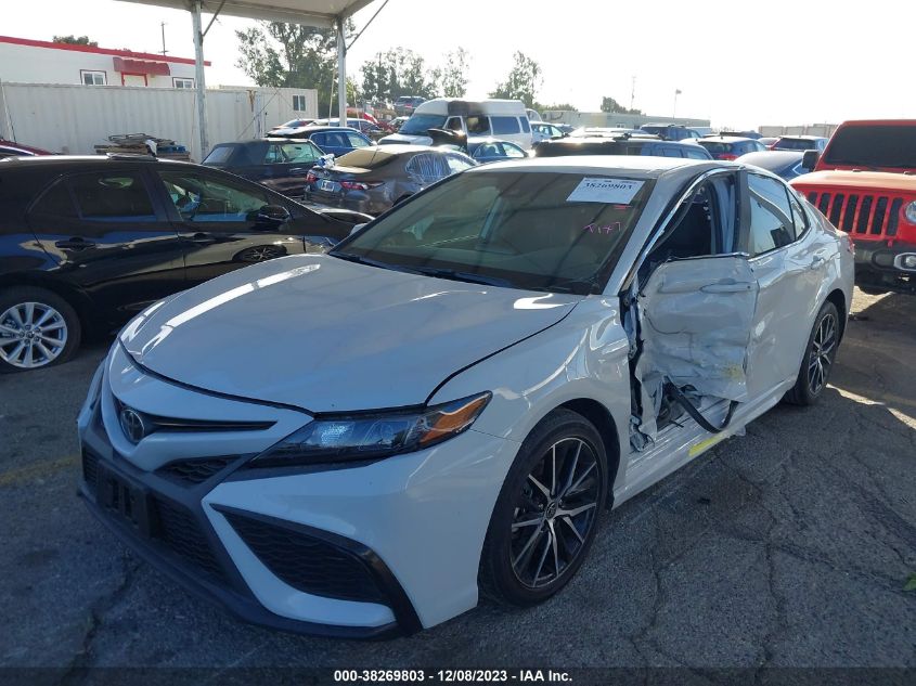 2022 TOYOTA CAMRY SE/NIGHT SHADE - 4T1T11AK7NU058666