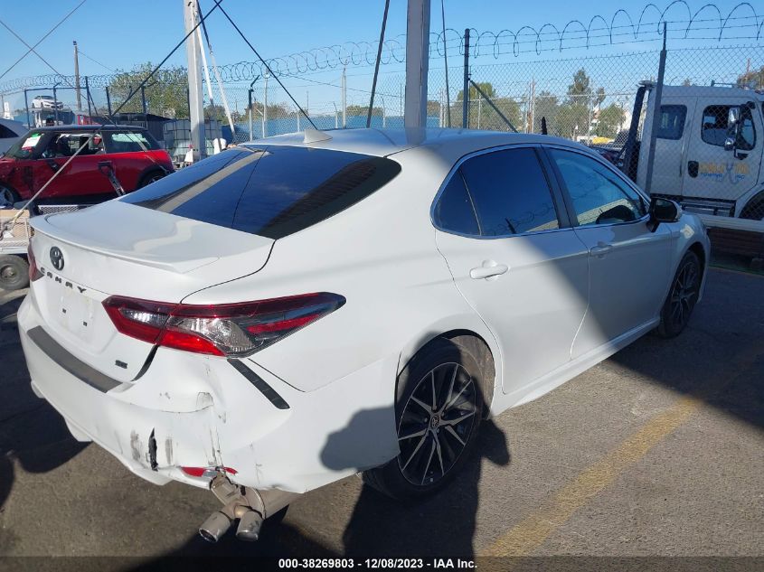 2022 TOYOTA CAMRY SE/NIGHT SHADE - 4T1T11AK7NU058666
