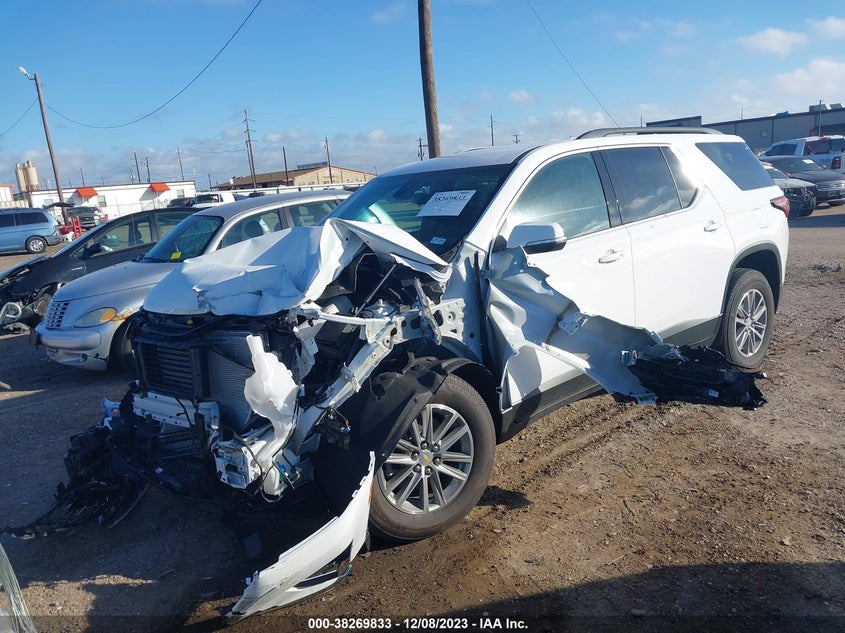 VIN 1GNERGKW0PJ275028 2023 CHEVROLET TRAVERSE LT