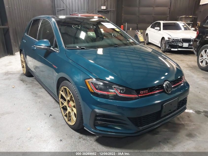 3VW447AU2JM264283 VOLKSWAGEN GOLF GTI 2.0T AUTOBAHN 2018