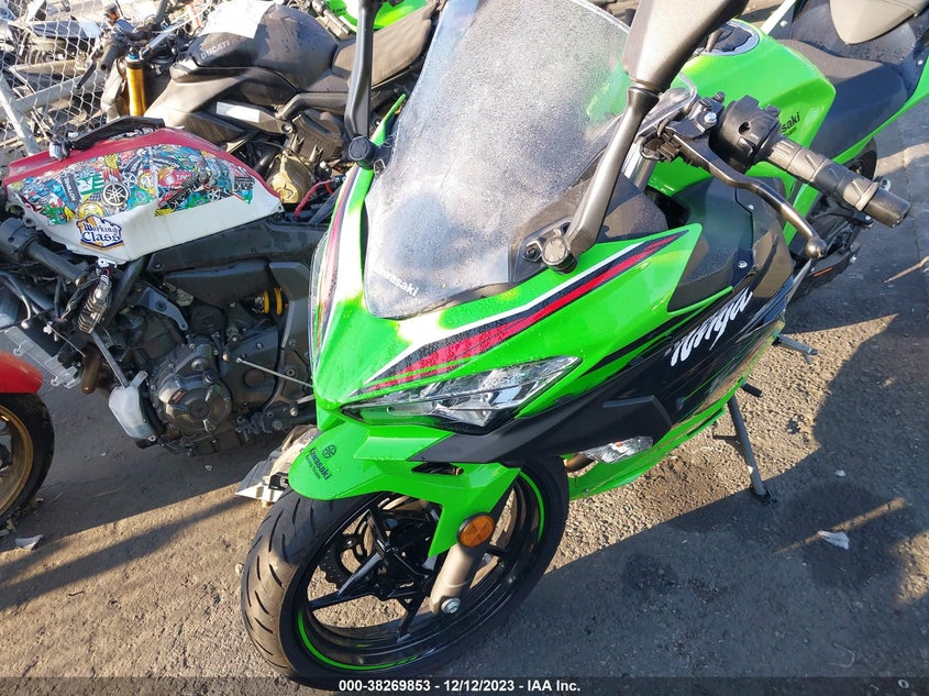 VIN JKAEXKH12PDAP2263 2023 KAWASAKI EX400