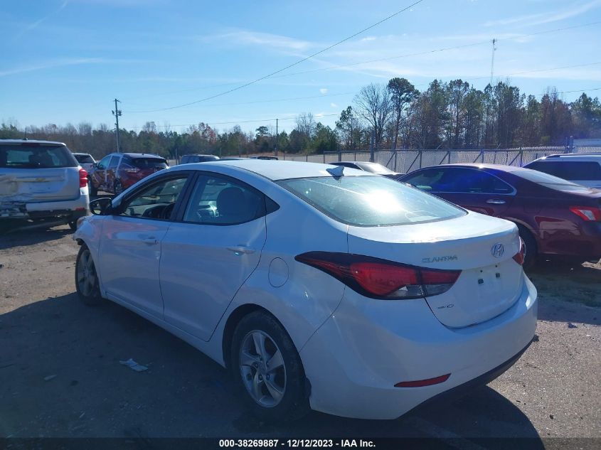 2015 HYUNDAI ELANTRA SE/SPORT/LIMITED - 5NPDH4AE6FH638986