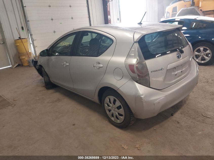 JTDKDTB3XC1515253 | 2012 TOYOTA PRIUS C