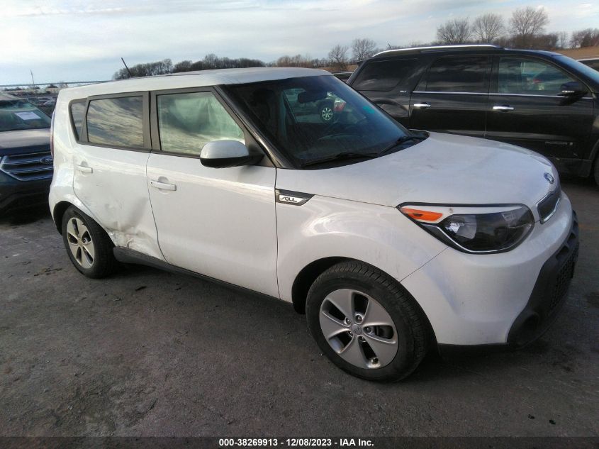 2016 KIA SOUL - KNDJN2A27G7352561