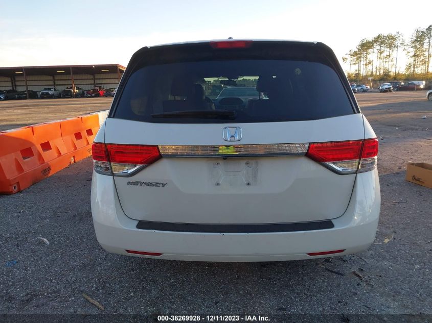2016 HONDA ODYSSEY EX-L - 5FNRL5H62GB061415