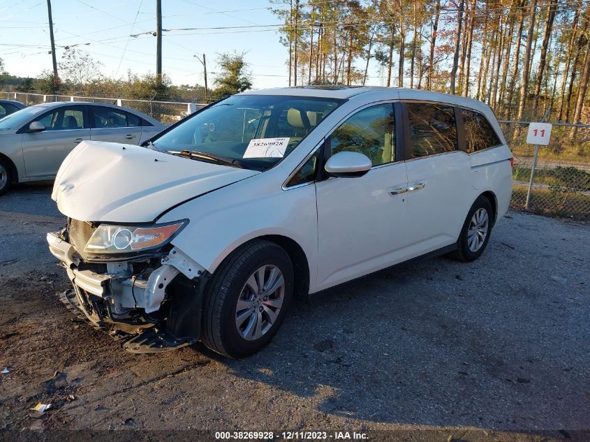 2016 HONDA ODYSSEY EX-L - 5FNRL5H62GB061415