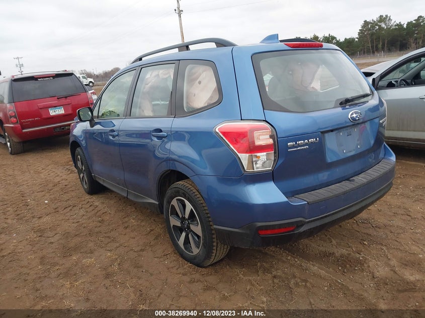 VIN JF2SJABC3HH586999 2017 SUBARU FORESTER 2.5I