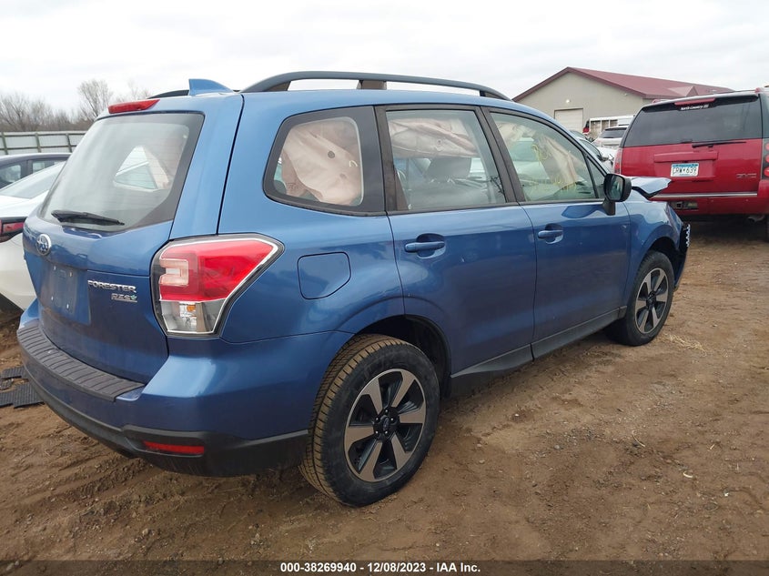 VIN JF2SJABC3HH586999 2017 SUBARU FORESTER 2.5I