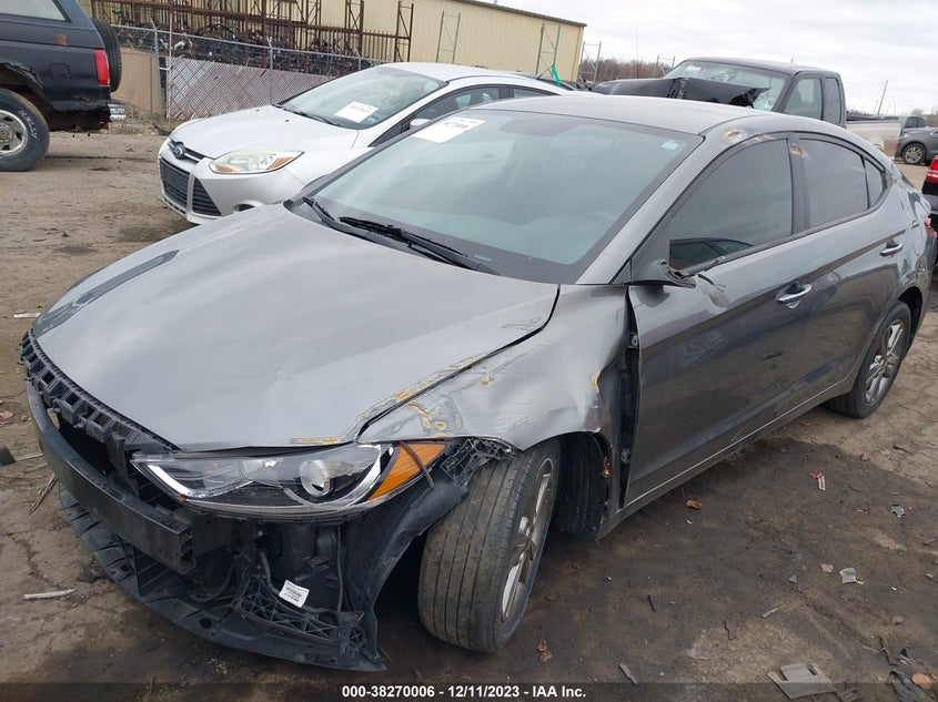 VIN 5NPD84LF9JH391364 2018 HYUNDAI ELANTRA SEL/VALUE/LIMITED