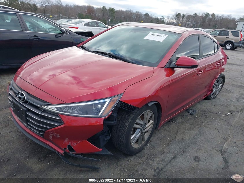 VIN 5NPD84LF4LH541464 2020 HYUNDAI ELANTRA SEL/VALUE/LIMITED