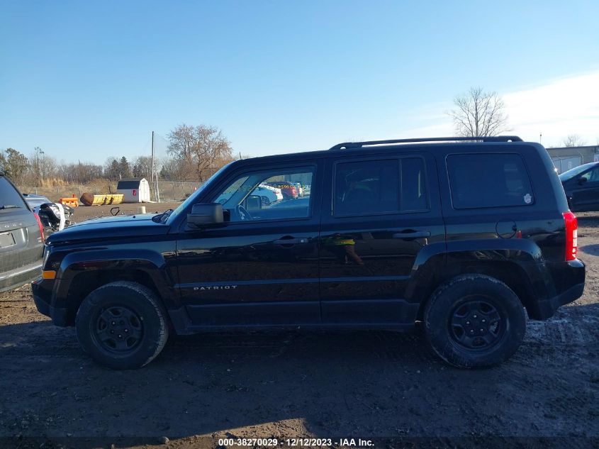 2015 JEEP PATRIOT SPORT - 1C4NJRBB8FD183820