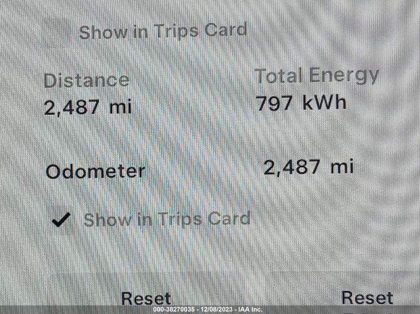 2023 TESLA MODEL Y - 7SAYGDEE0PE748420
