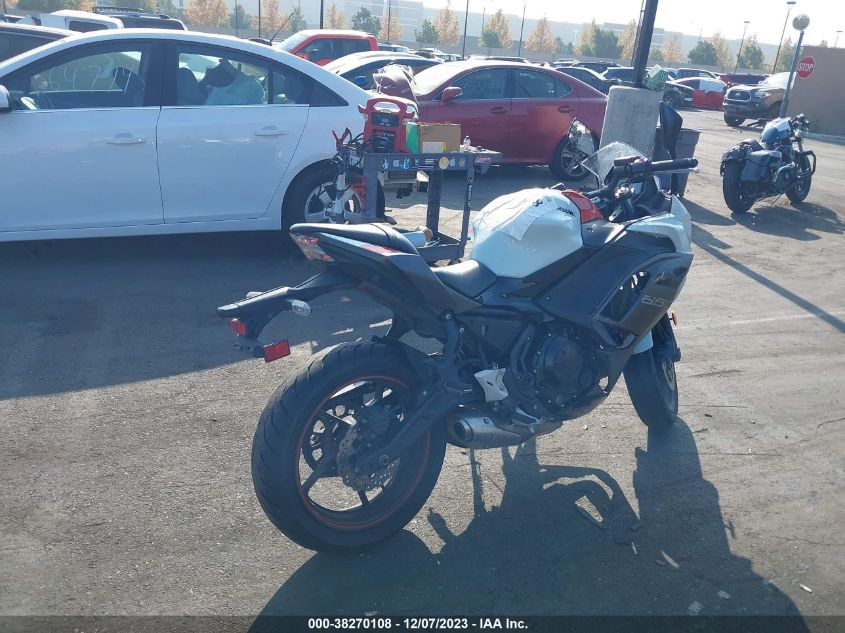 VIN ML5EXER16PDA84335 2023 KAWASAKI EX650 R
