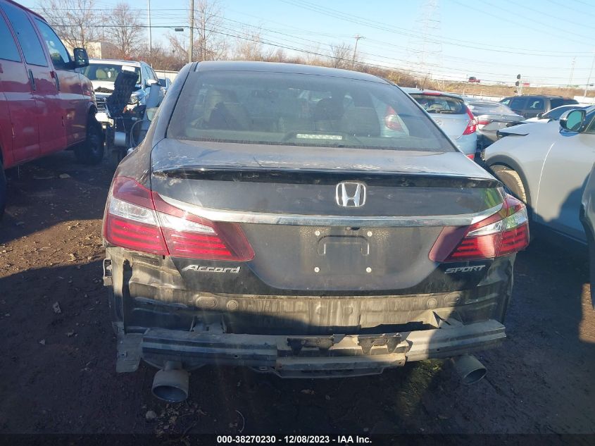 2017 HONDA ACCORD SPORT - 1HGCR2E52HA061604