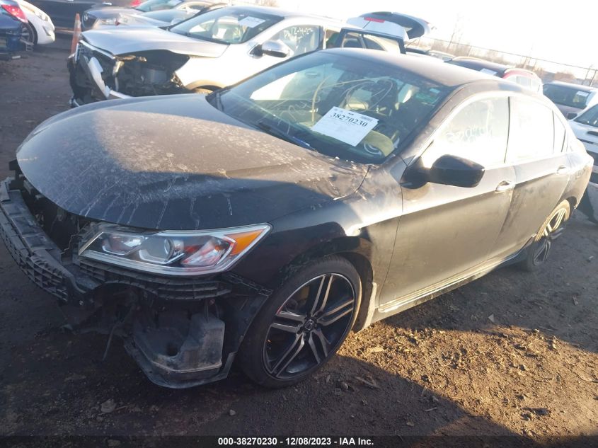2017 HONDA ACCORD SPORT - 1HGCR2E52HA061604
