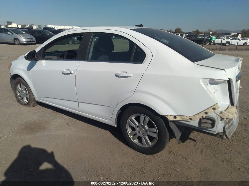 2014 CHEVROLET SONIC LT - 1G1JC5SG3E4112044